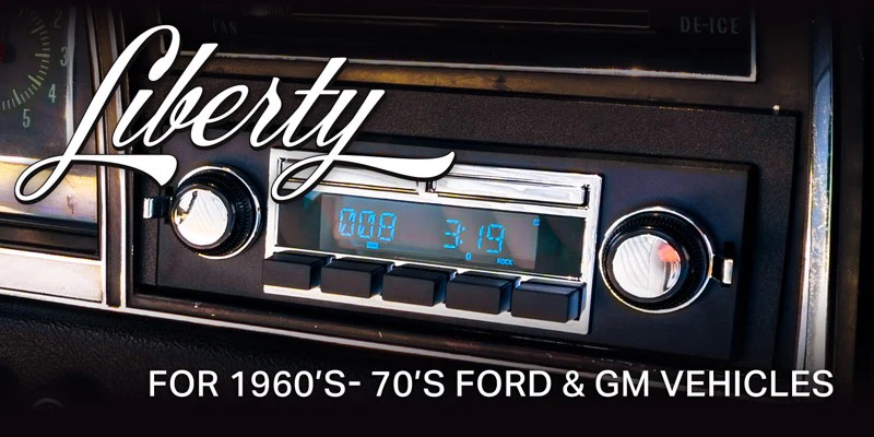 Liberty DIN-Radio (60's-70's Ford & GM) Liberty DIN-Radio (60's-70's Ford & GM)