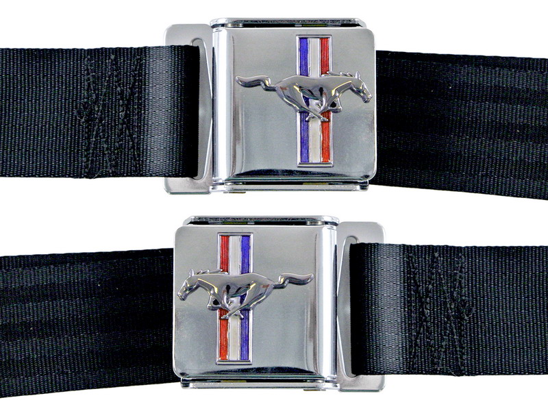 Belts with Mustang Logo