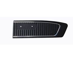 65 Door Panels, Standard, Black