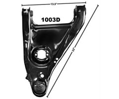 67-69 CONTROL ARM LOWER RH OE DESIGN