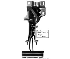 67-68 BRAKE PEDAL ASSEMBLY-AUTO TRANS