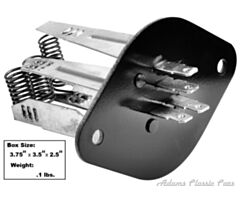 69-69 BLOWER MOTOR RESISTOR WITH AC  1969