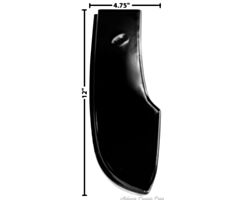 47-55 DOOR PILLAR REAR LOWER RH 47-55