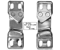 52-63 DOOR STRIKER PLATES 52-63 PAIR