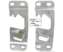 64-66 DOOR STRIKER PLATE 64-66 PAIR