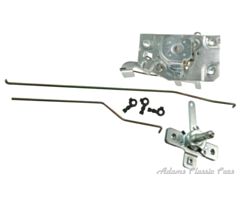 72-72 DOOR LATCH/RODS/REMOTE LH 1972