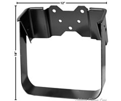 67-72 WINDSHIELD WASHER BOTTLE BRACKET