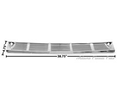 55-59 COWL GRILLE 1955-59 CHROME        *