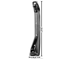 60-66 FENDER REAR LOWER BRACE RH 60-66