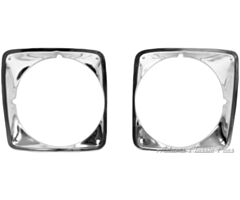 69-72 HEAD LAMP BEZEL 69-72 PAIR CHEVY