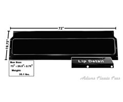 67-72 BED PANEL FRONT 67-72 FLEETSIDE