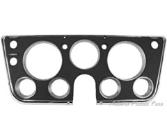 67-68 DASH BEZEL 67-68 BLACK W/TRIM