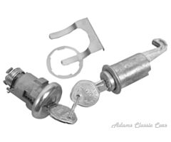 67-67 LOCK KIT GLOVEBOX & TRUNK ORIGINAL