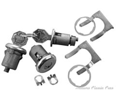 65-65 LOCK KIT DR/IGNITION ORIGINAL KEY