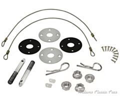 70-72 HOOD PIN KIT W/HARDWARE 1970-72