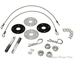 70-72 HOOD PIN KIT W/HARDWARE 1970-72