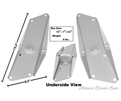 66-67 RADIATOR SUPPORT FRAME RAIL BRACE