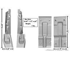 61-64 BUCKET SEAT MOUNTING BRACKET SET