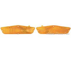 62-62 PARKING LAMP LENS 62 AMBER PAIR