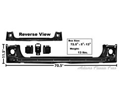 65-65 TRUNK REAR BODY PANEL 1965