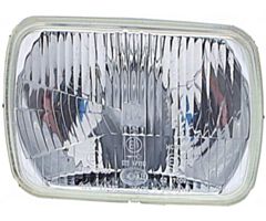 H4 Koplamp met E-keur en stadslicht, 200x140