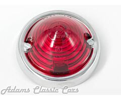 Platte montagelampjes in kleur rood