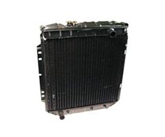 64-66 Radiator, 3-Row Hi-Flow, 6 cylinder