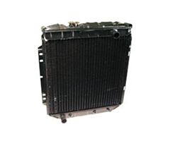 69-70 Radiator, 3-Row, Hi-Flow,  250 6 cil. and V8 SB without AC (20")