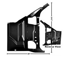 71-73 Pillar/Kick Panel, LH