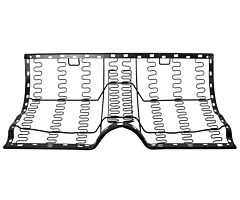67-70 Rear Seat Lower Frame for Mustang Fastback