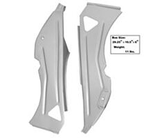 67-68 Inner Quarter Structure Braces, CVT