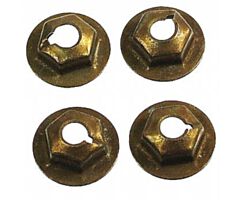 65-68 Heater Motor Nut, 4 pcs