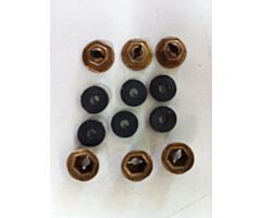 68 Achterscherm Ornament Moeren (6 stks)