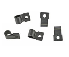 67-68 Hood Mounted Turnindicator Clip, Black, set