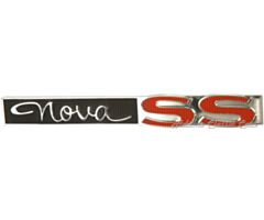 63-64 EMBLEM TRUNK LID SS 63-64