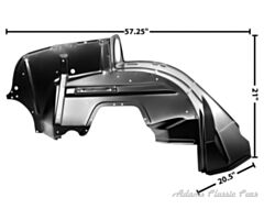 57-57 FENDER INNER RH 57