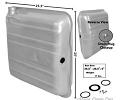 55-56 GAS TANK 55-56 ROUND CORNER