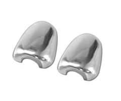 05-07 Wiper Washer Nozzle Covers, Chrome, pair Clearance!