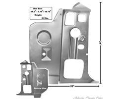 70-74 COWL SIDE PANEL RH 70-74 CHALLENGER