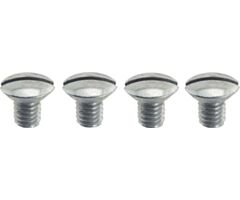 1928-1929 Windshield Stanchion screw set, Course thread, 4pcs