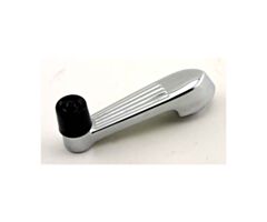 53-55 Door Window Handle With Black Knob, F-Series