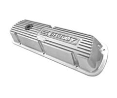 65-85 Valve Covers, Polished Aluminium, Shelby, V8 SB