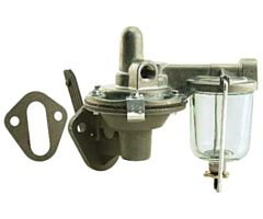 1947-1948 Benzinepomp met Glazen Kolf, 6 Cil.