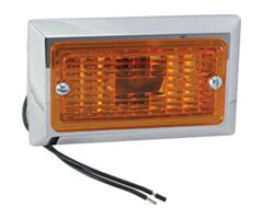 1928-1932 Turn Signal Assembly, Bumper Mount, 6V, Amber