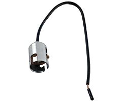 1928-1931 Achterlicht Fitting met Enkel Contact, Op=Op