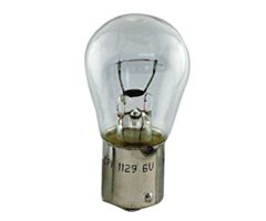 Light Bulb 6V 21Cd, Single Contact, 1129