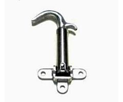 1928-1929 Hood Clip Assembly, 3 Hole Type, Stainless Steel