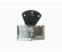 1930-1931 Inner Rear View Mirror, Closed Cars, Black