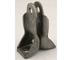 1928-1929 Achter Bumper naar Bodysteun 3" lang