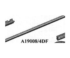 1928-1929 Door Seal & Retainer Upper Front